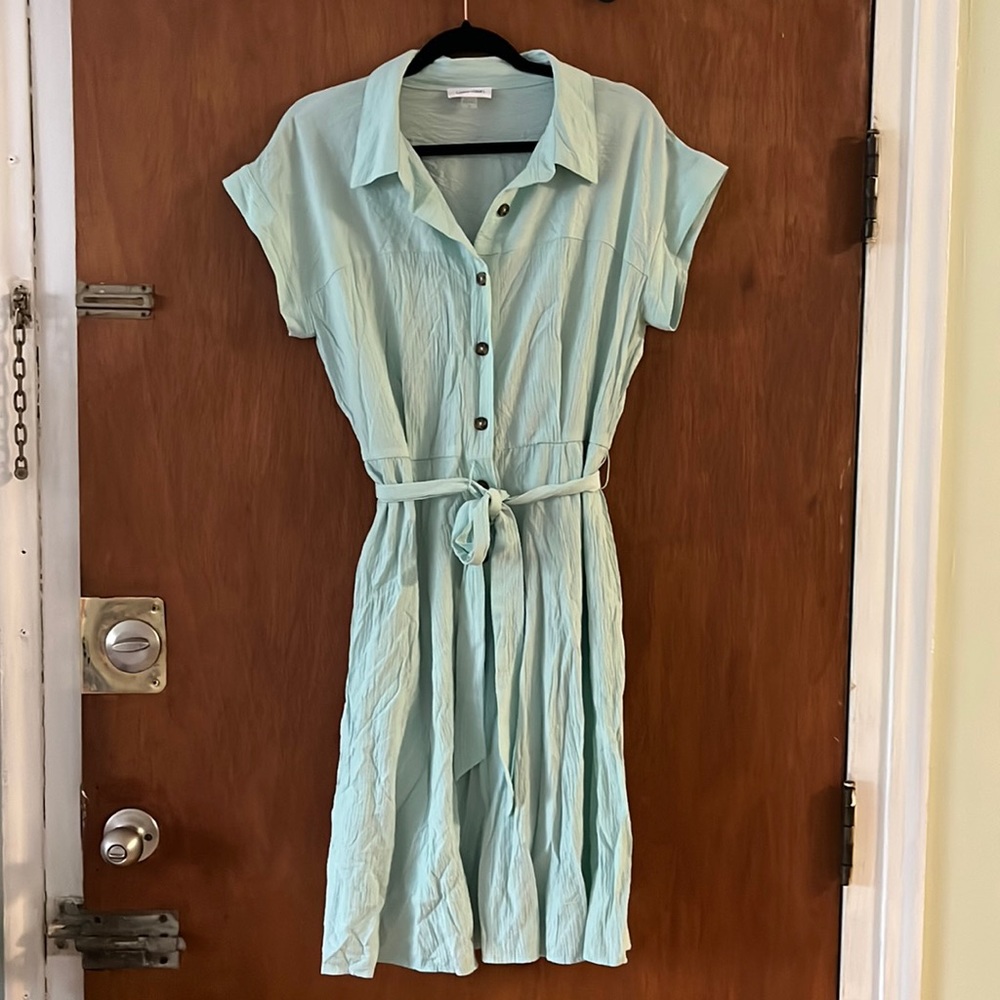 Calvin Klein Mint Green Sundress with POCKETS